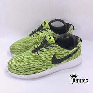 Nike Roshe Run Athletic Lace Up Shoe Youth Boys Size 6.5 599728-700 Green